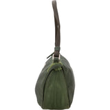 Prada Green Nylon Triangle Handbag