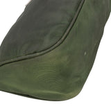Prada Green Nylon Triangle Handbag