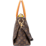 Louis Vuitton Canvas Monogram Pallas MM Handbag