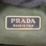 Prada Green Nylon Triangle Handbag