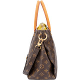 Louis Vuitton Canvas Monogram Pallas MM Handbag