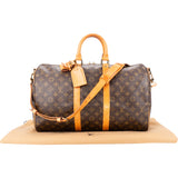 Louis Vuitton Canvas Monogram Keepall 45 Bandouliere