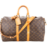 Louis Vuitton Canvas Monogram Keepall 45 Bandouliere