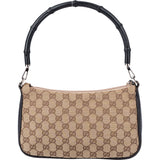 Gucci GG Monogram Bamboo Handbag