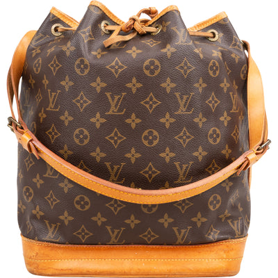 Louis Vuitton Canvas Monogram Sac Noe Grande Shoulder Bag