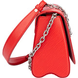 Louis Vuitton Red Epi Leather Twist Crossbody Bag