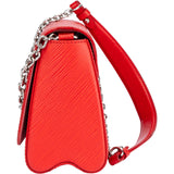 Louis Vuitton Red Epi Leather Twist Crossbody Bag