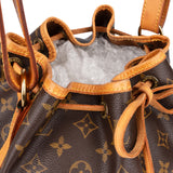 Louis Vuitton Canvas Monogram Sac Noe Petit Shoulder Bag