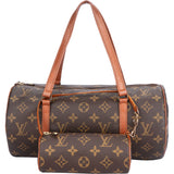 Louis Vuitton Canvas Monogram Papillon Set Handbag