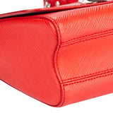 Louis Vuitton Red Epi Leather Twist Crossbody Bag