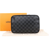 Louis Vuitton Damier Graphit Monogram Trousse Toilette Clutch