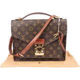 Louis Vuitton Canvas Monogram Monceau Handbag
