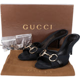 Gucci GG Monogram Horsebit Heels (35,5)