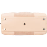 Loewe Rosa Claro Suede Amazona Handbag