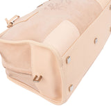 Loewe Rosa Claro Suede Amazona Handbag