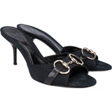 Gucci GG Monogram Horsebit Heels (35,5)