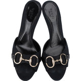 Gucci GG Monogram Horsebit Heels (35,5)