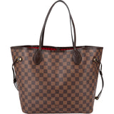 Louis Vuitton Monogram Damier Ebene Neverfull MM Shoulder Bag