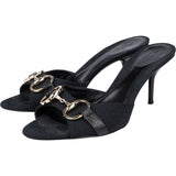 Gucci GG Monogram Horsebit Heels (35,5)