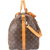 Louis Vuitton Canvas Monogram Keepall 55 Bandouliere