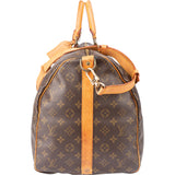 Louis Vuitton Canvas Monogram Keepall 55 Bandouliere
