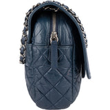 Chanel Quilted Lambskin Single Flap Crossbody Bag