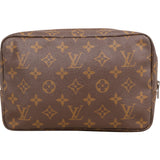 Louis Vuitton Canvas Monogram Trousse Toilette 23 Clutch
