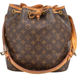 Louis Vuitton Canvas Monogram Sac Noe Petit Shoulder Bag