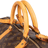 Louis Vuitton Canvas Monogram Keepall 50 Bandouliere