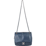 Chanel Quilted Lambskin Single Flap Crossbody Bag