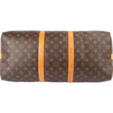 Louis Vuitton Canvas Monogram Keepall 50 Bandouliere