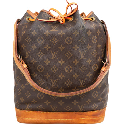 Louis Vuitton Canvas Monogram Sac Noe Grande Shoulder Bag