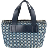 Miu Miu Braided Denim Bucket Handbag