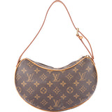 Louis Vuitton Canvas Monogram Croissant PM Handbag