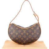 Louis Vuitton Canvas Monogram Croissant PM Handbag