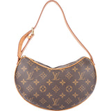 Louis Vuitton Canvas Monogram Croissant PM Handbag