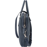 Prada Blue Saffiano Leather Business Handbag