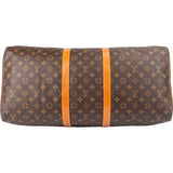Louis Vuitton Canvas Monogram Keepall 55
