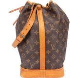 Louis Vuitton Canvas Monogram Sac Noe Grande Shoulder Bag