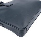 Prada Blue Saffiano Leather Business Handbag