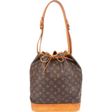 Louis Vuitton Canvas Monogram Sac Noe Grande Shoulder Bag