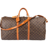 Louis Vuitton Canvas Monogram Keepall 60 Bandouliere