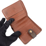 Louis Vuitton Canvas Monogram Compact Clip Wallet