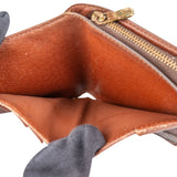 Louis Vuitton Canvas Monogram Compact Clip Wallet