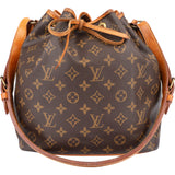 Louis Vuitton Canvas Monogram Sac Noe Petit Shoulder Bag