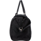 Prada Black Nylon Triangle Duffle Bag 50