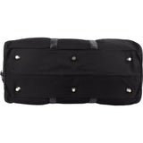 Prada Black Nylon Triangle Duffle Bag 50