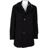 Burberry Black Wool Coat (46)