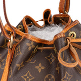Louis Vuitton Canvas Monogram Sac Noe Petit Shoulder Bag
