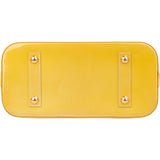 Louis Vuitton Jaune Vernis Monogram Alma PM Handbag
